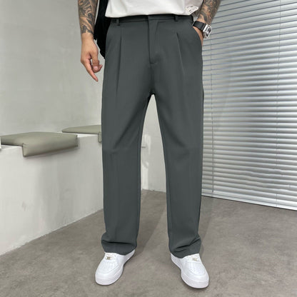 Men’s Ice Silk Loose Casual Summer Pants