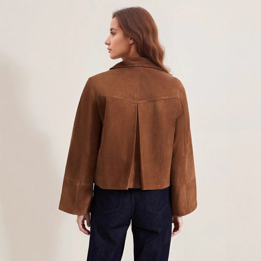 Women’s Slim Suede Jacket