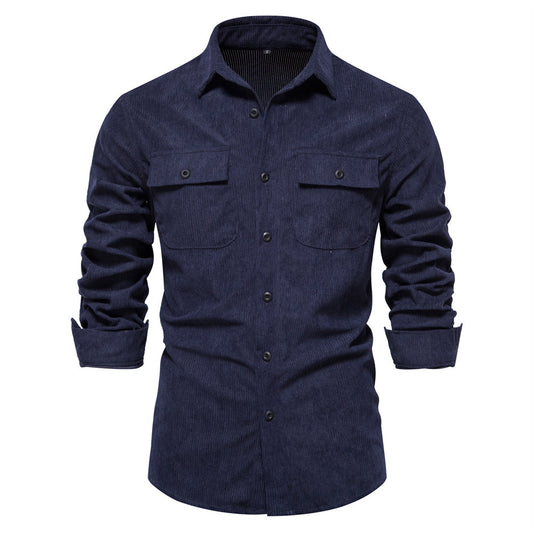 Men’s Slim Corduroy Shirt
