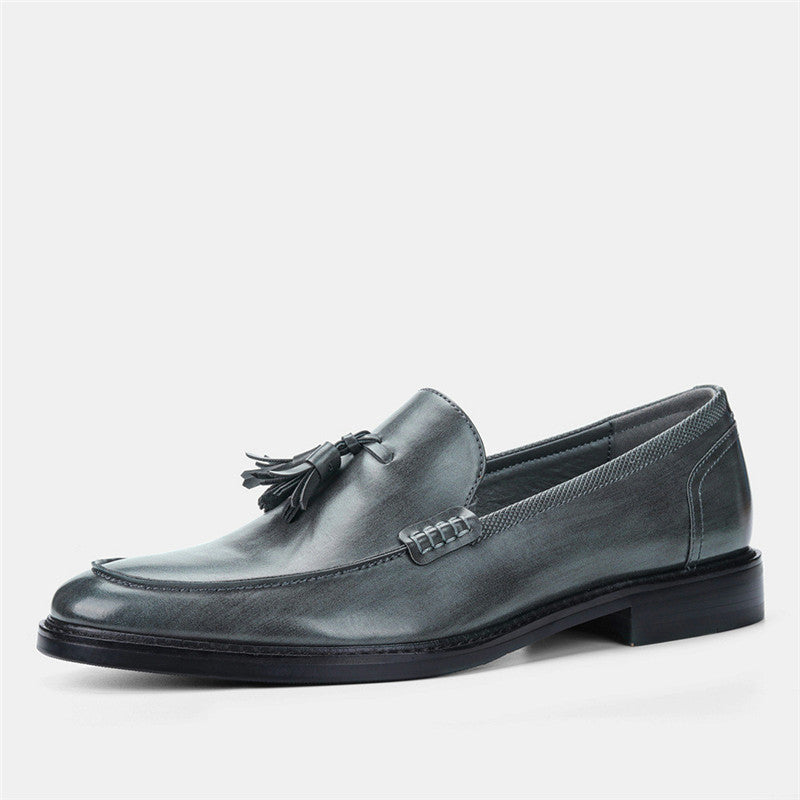 Herren Freizeitschuhe Leder Loafer Business Kleid Formelle Schuhe