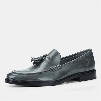 Herren Freizeitschuhe Leder Loafer Business Kleid Formelle Schuhe