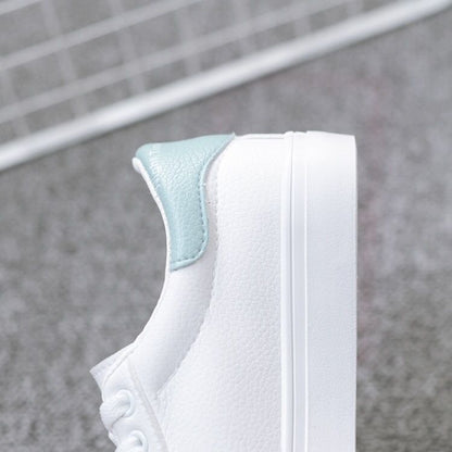 Frühling Neue lässige flache weiße Schuhe für Damen