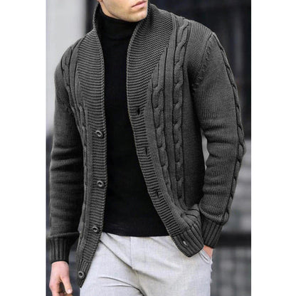 Men’s Autumn Winter Sweater Coat