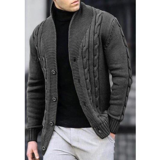 Men’s Autumn Winter Sweater Coat