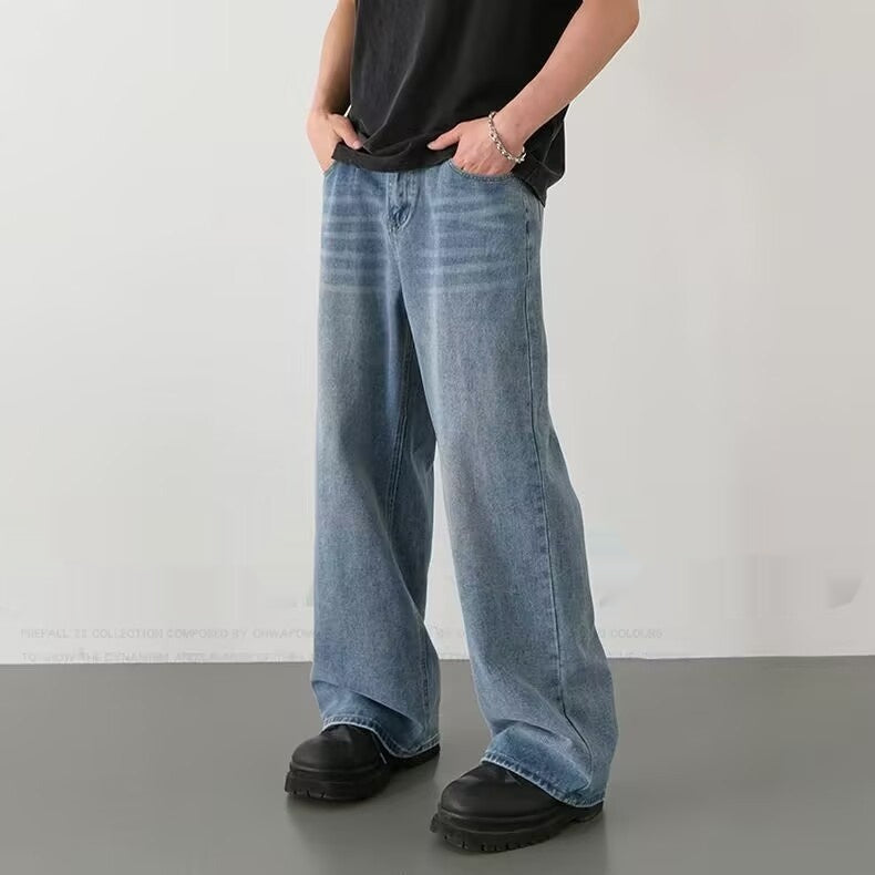 American Style Vintage Wide Leg Jeans