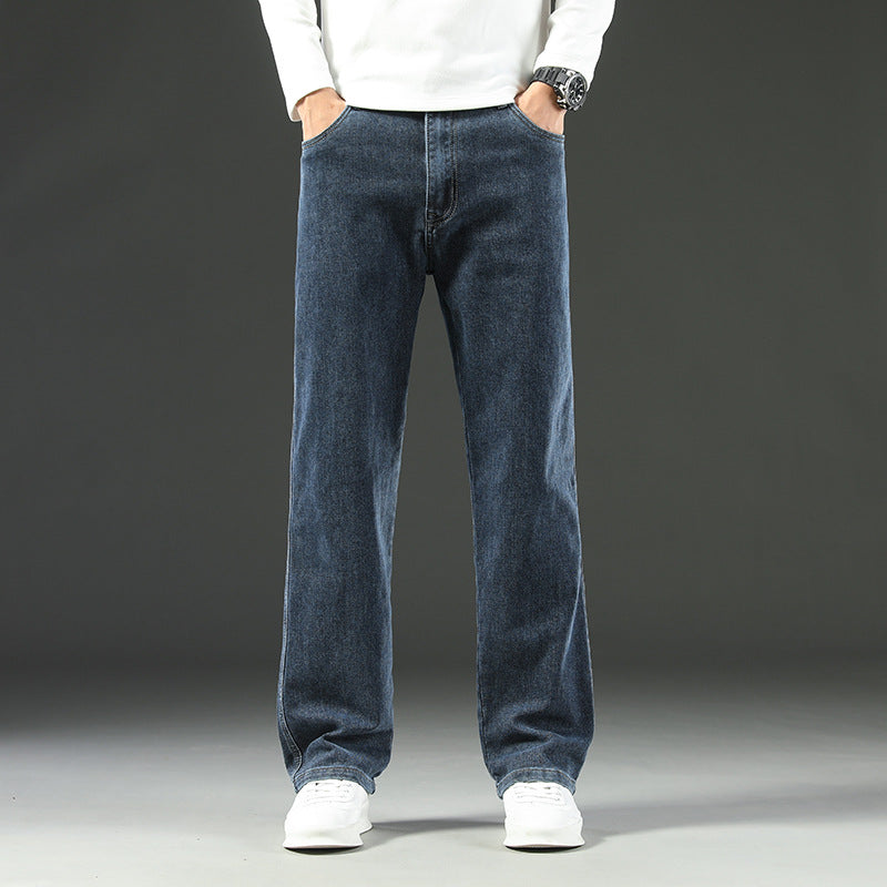 Men’s Fashion Stretch Business Casual Long Jeans