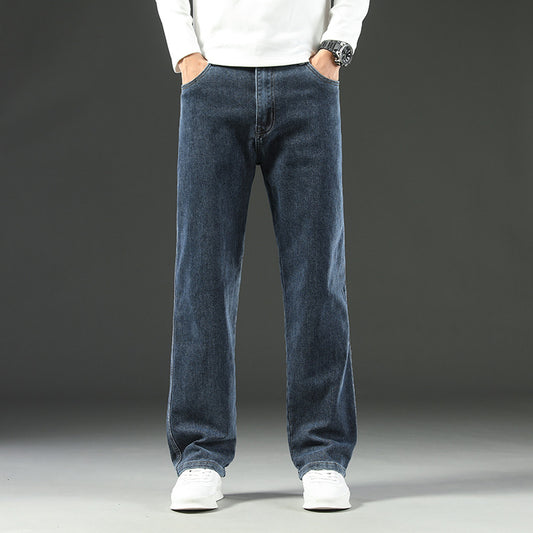 Men’s Fashion Stretch Business Casual Long Jeans