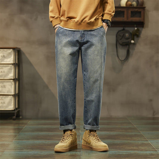 Men’s Retro Denim Slim Fit Jeans