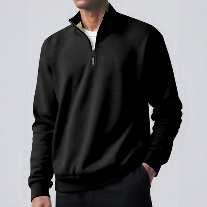 Brushed Hoody Turtleneck Coat