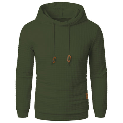 Jacquard Hoodie Sweater
