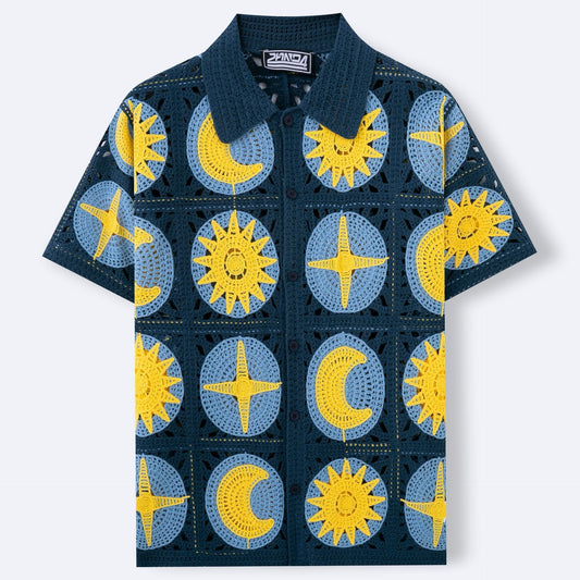 Men’s Summer Short-Sleeved Cardigan