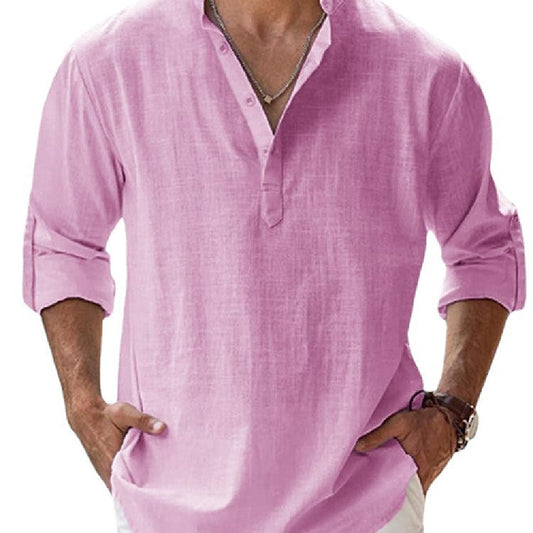 Men’s Casual Loose-Fit Sports Shirt