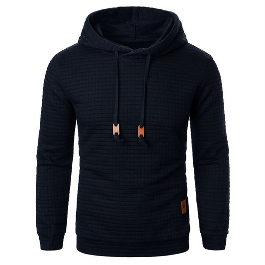 Jacquard Hoodie Sweater