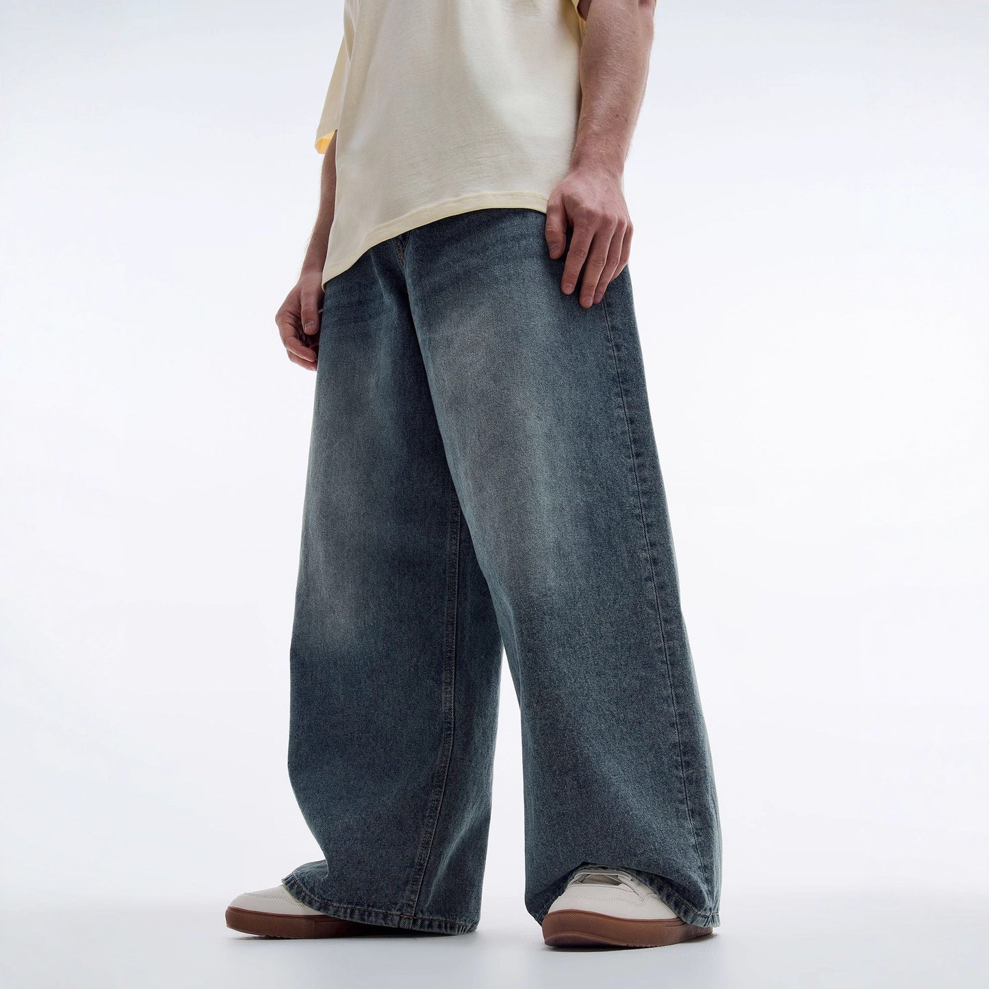 American Style Vintage Wide Leg Jeans