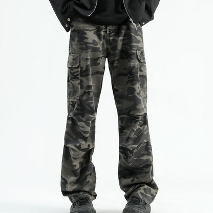 Paratrooper Denim Cargo Trousers