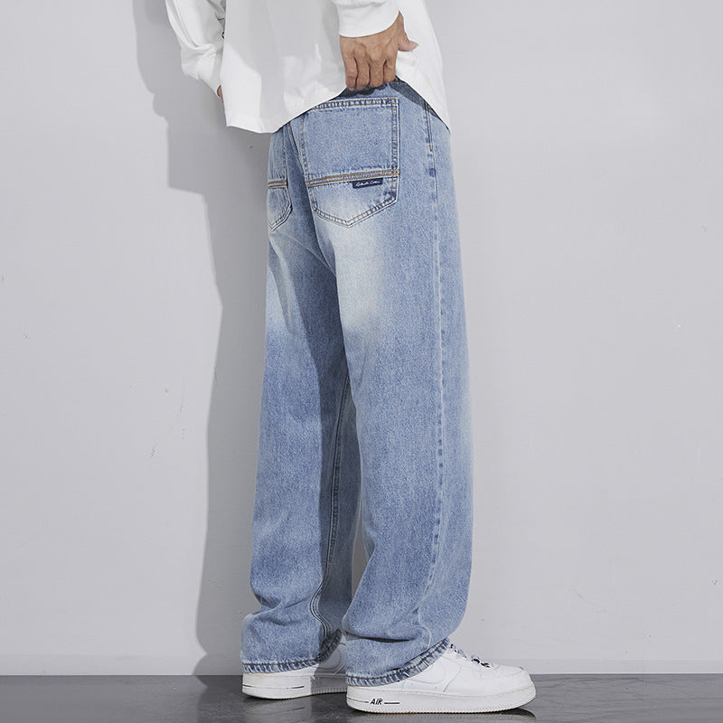 Retro Straight Men's Jeans