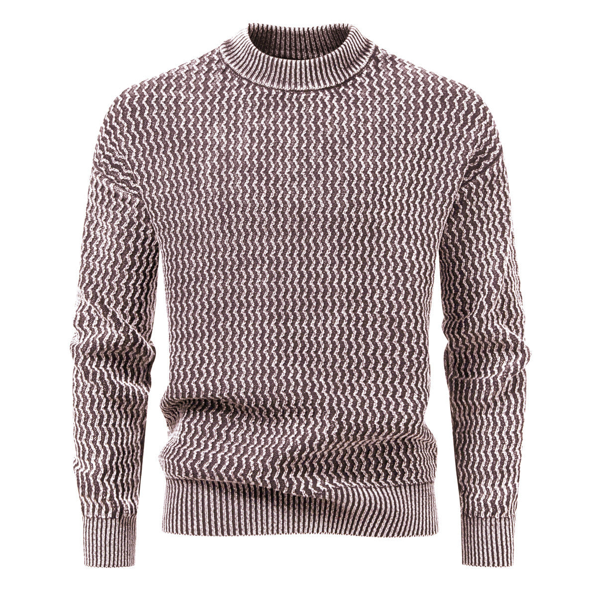 Men's Mohair Jacquard Sweatshirt