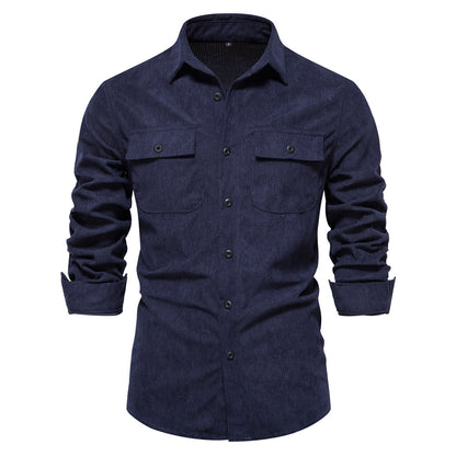 Men’s Slim Corduroy Shirt