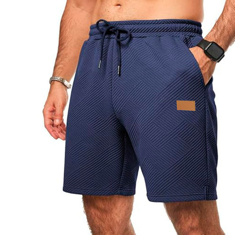 Casual Elastic Waist Beach Shorts