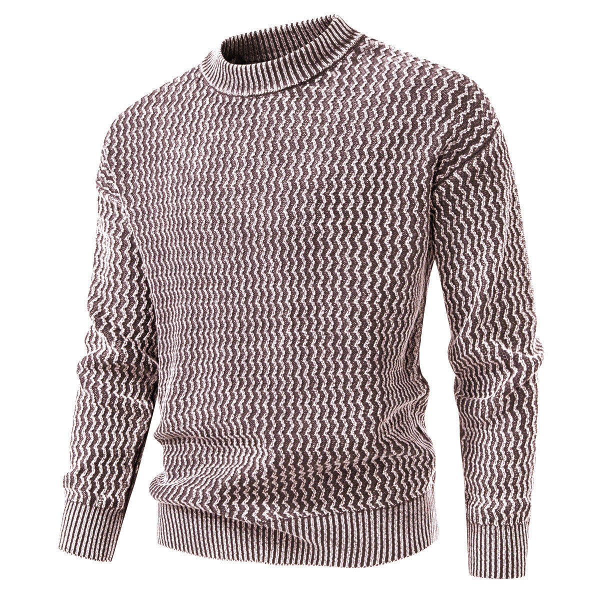 Men's Mohair Jacquard Sweatshirt