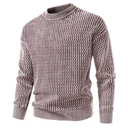 Men's Mohair Jacquard Sweatshirt