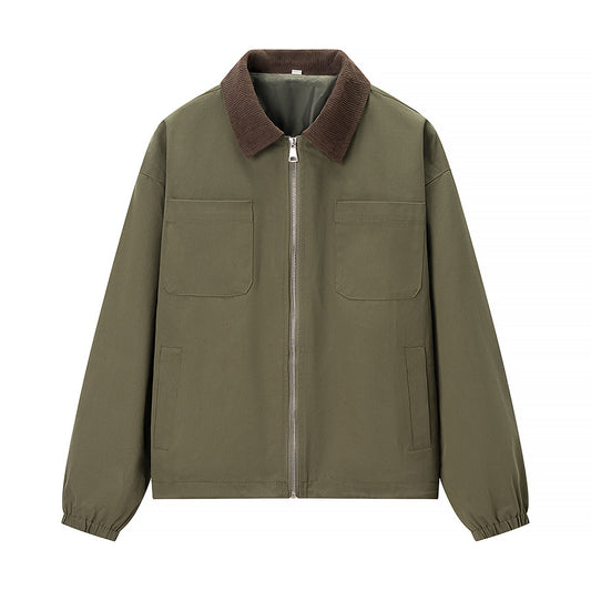 Women's Casual Zipper Short Coat