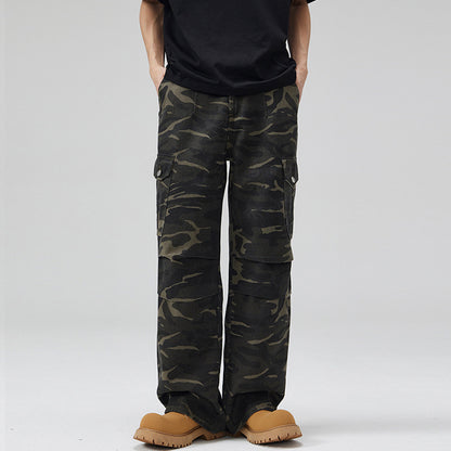 Paratrooper Camouflage Cargo Pants