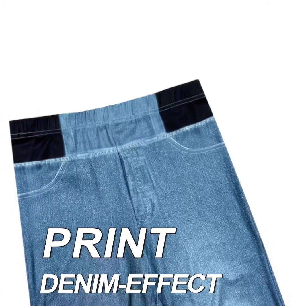 Elastic Waist Slim-Fit Pants