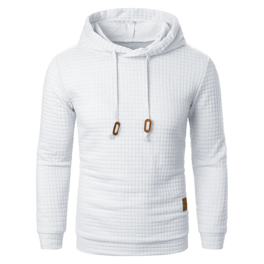 Jacquard Hoodie Sweater