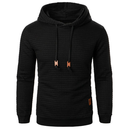Jacquard Hoodie Sweater