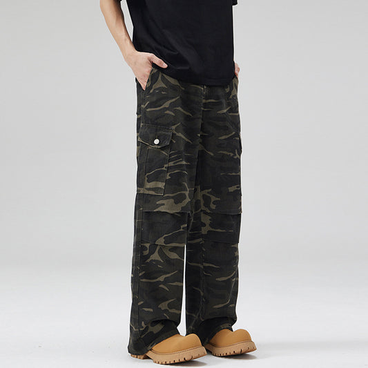 Paratrooper Camouflage Cargo Pants