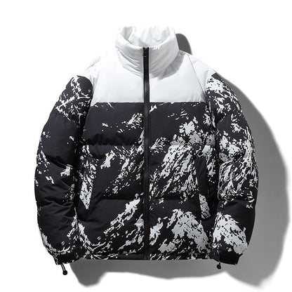 Men’s Thick Cotton-Padded Winter Jacket