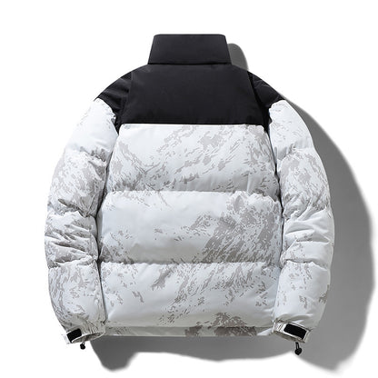 Men’s Thick Cotton-Padded Winter Jacket