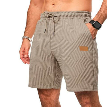 Casual Elastic Waist Beach Shorts