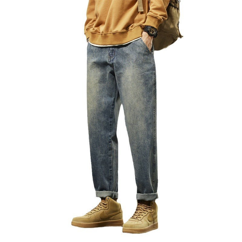 Men’s Retro Denim Slim Fit Jeans