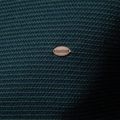 Men's Collar Half Zipper Casual Cotton Sweatshirt