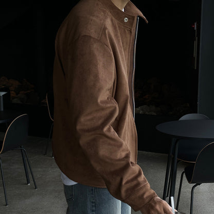 Maillard Stand-Up Collar Jacket