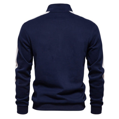 Men’s Stitching Sports Sweater