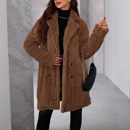 Loose Fashion Overcoat Women