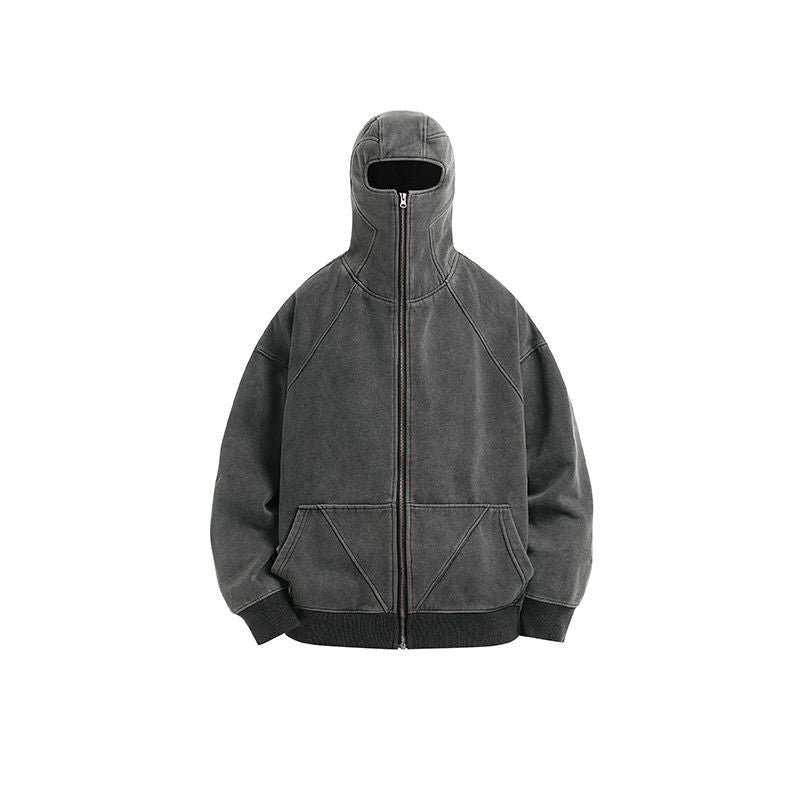 American Casual Wash Velvet Hoodies