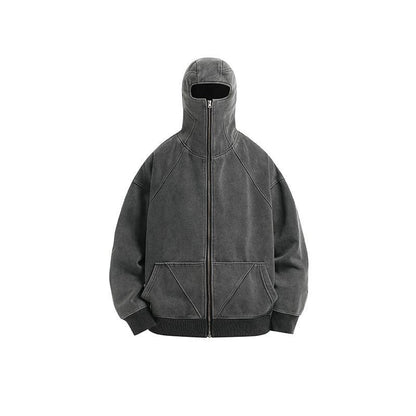 American Casual Wash Velvet Hoodies