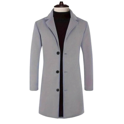 Men's Loose And Comfortable Trench Coat