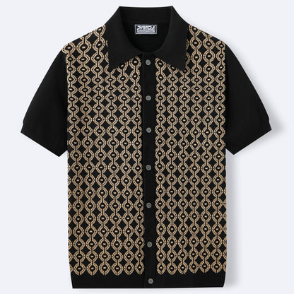 Summer Tencel Jacquard Cardigan