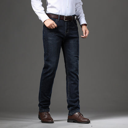 Plus-Size Stretch Business Jeans