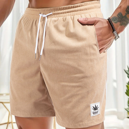 Summer Drawstring Leisure Shorts