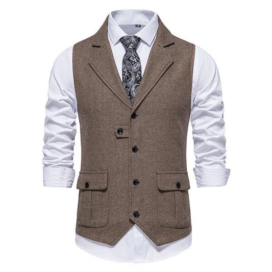 European Retro Vest for Men