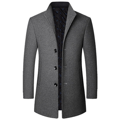 Autumn and Winter Casual Woolen Coat