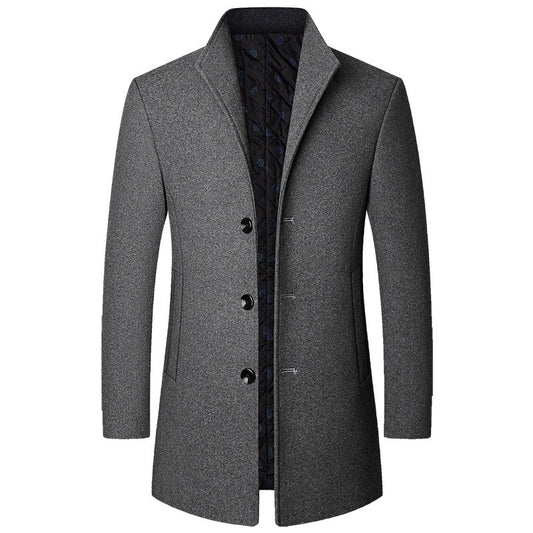 Autumn and Winter Casual Woolen Coat