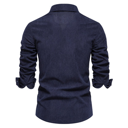 Men’s Slim Corduroy Shirt