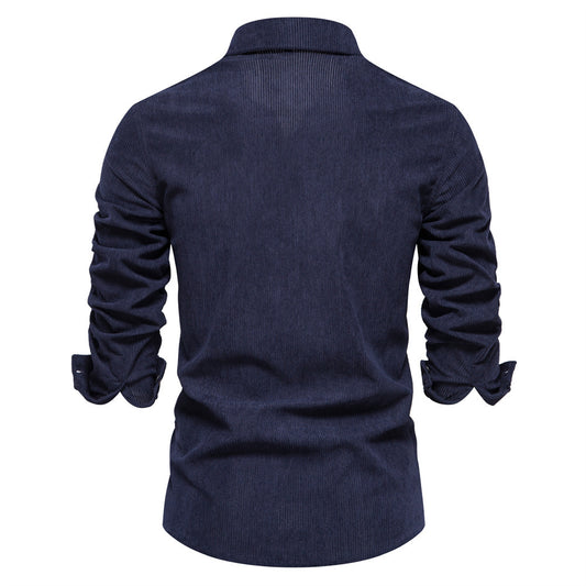 Men’s Slim Corduroy Shirt